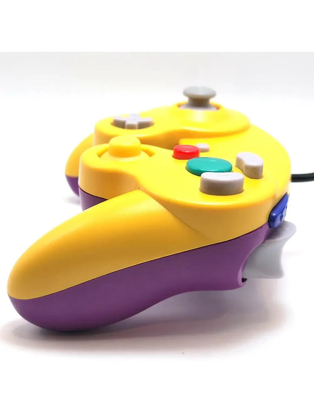 Nintendo GameCube Controller Game Pad For NGC - Wii - Warrior Yellow & Purple